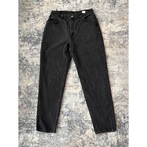 Vintage Levis Orange Tab 921 Tapered Fit‎ Jeans Womens 14 Black Wash Denim 90s